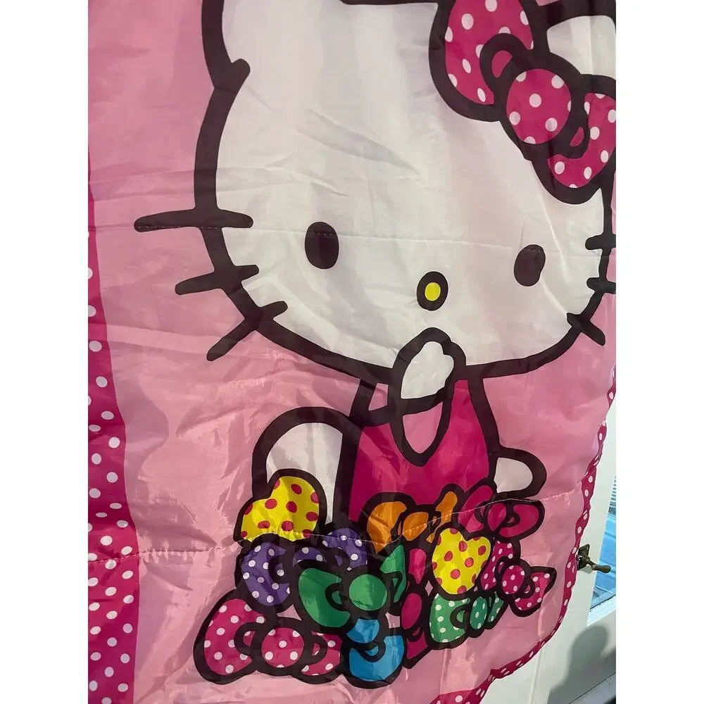 Vintage Hello Kitty sleeping bag pink bows